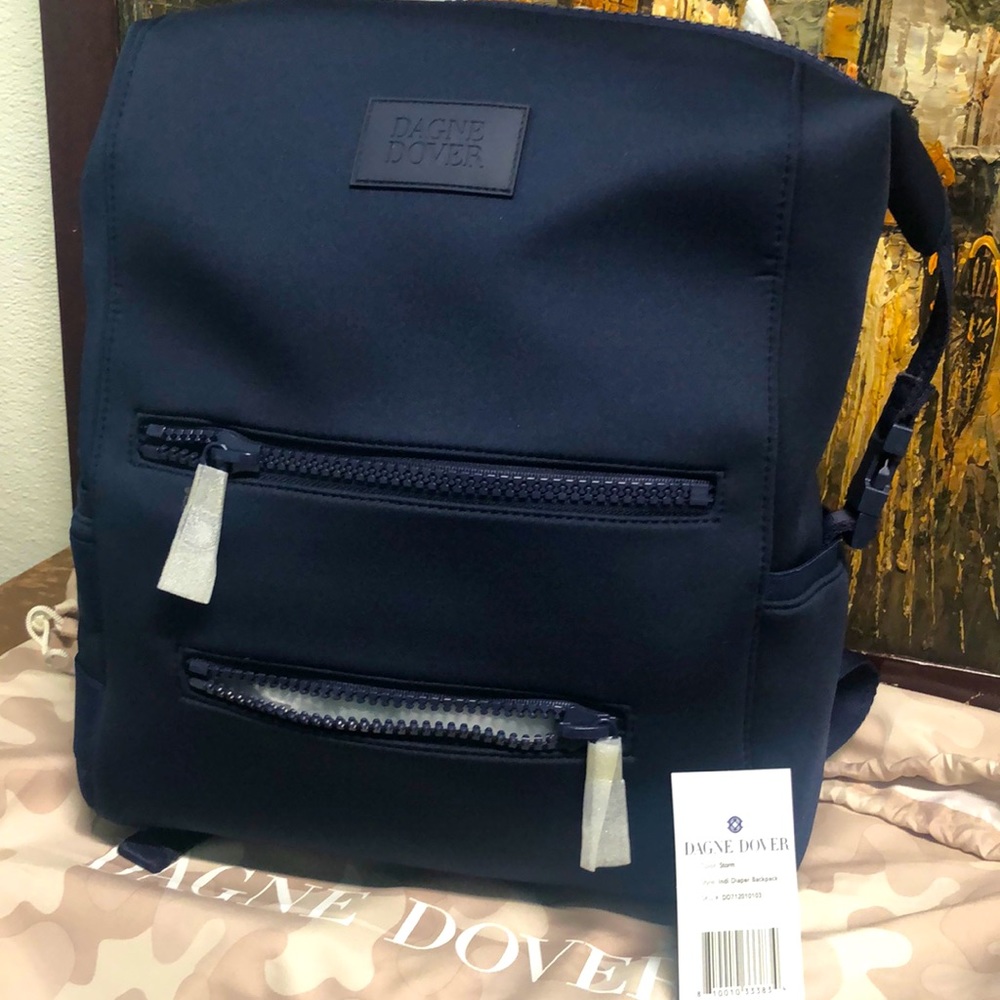 Indi diapers backpack blue